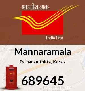 PIN CODE 689645 PATHANAMTHITTA.